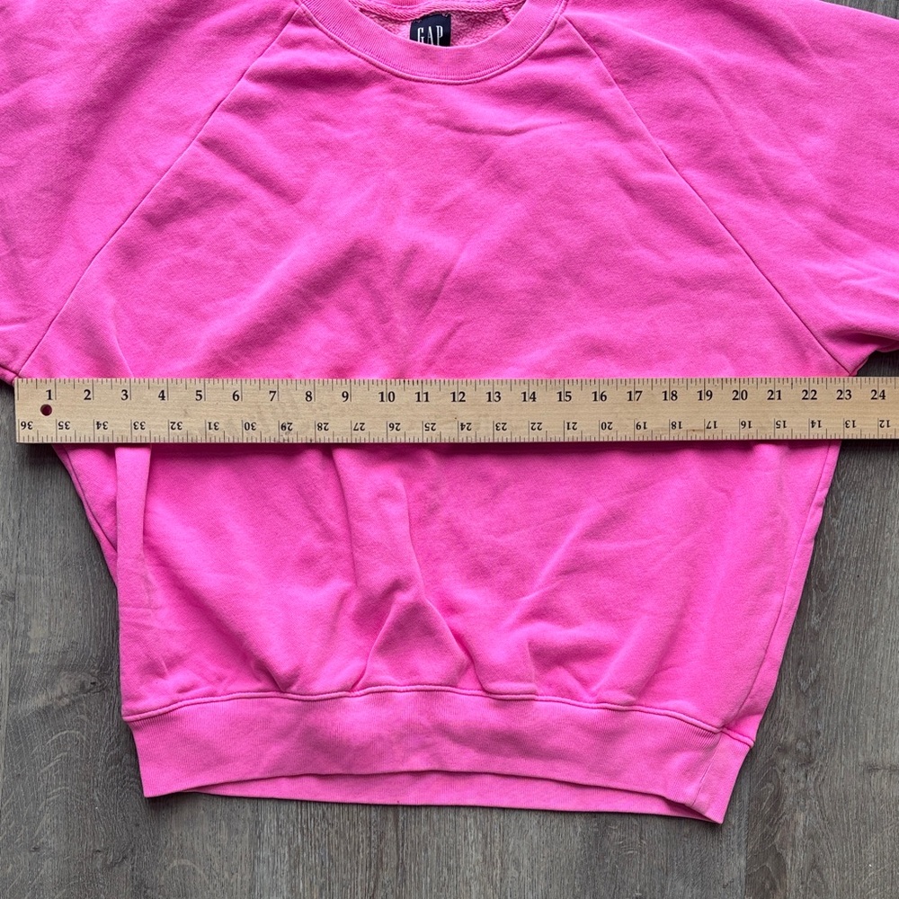 GAP Pink Crewneck Sweatshirt & Jogger Set Size Medium - Picture 3 of 9